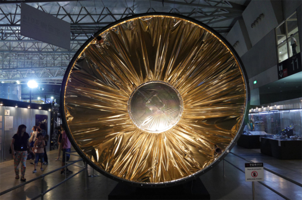 ジェミニ宇宙船のカプセルを後ろから見たところ [photo: Travel Online News]