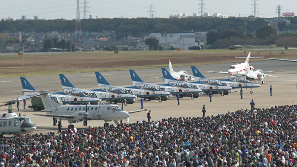 入間航空祭には、29万人もの人が訪れた [photo: Travel Online News]